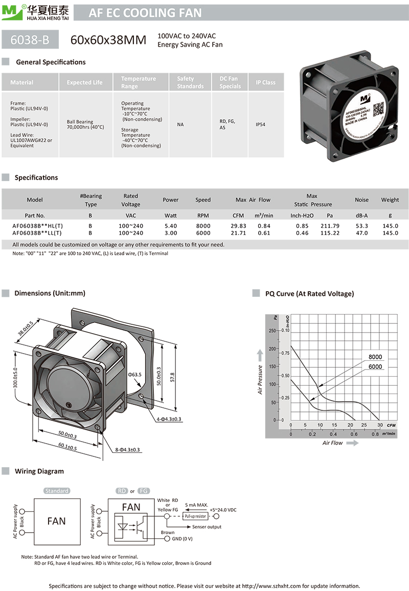 6038EC風扇 6038EC風扇