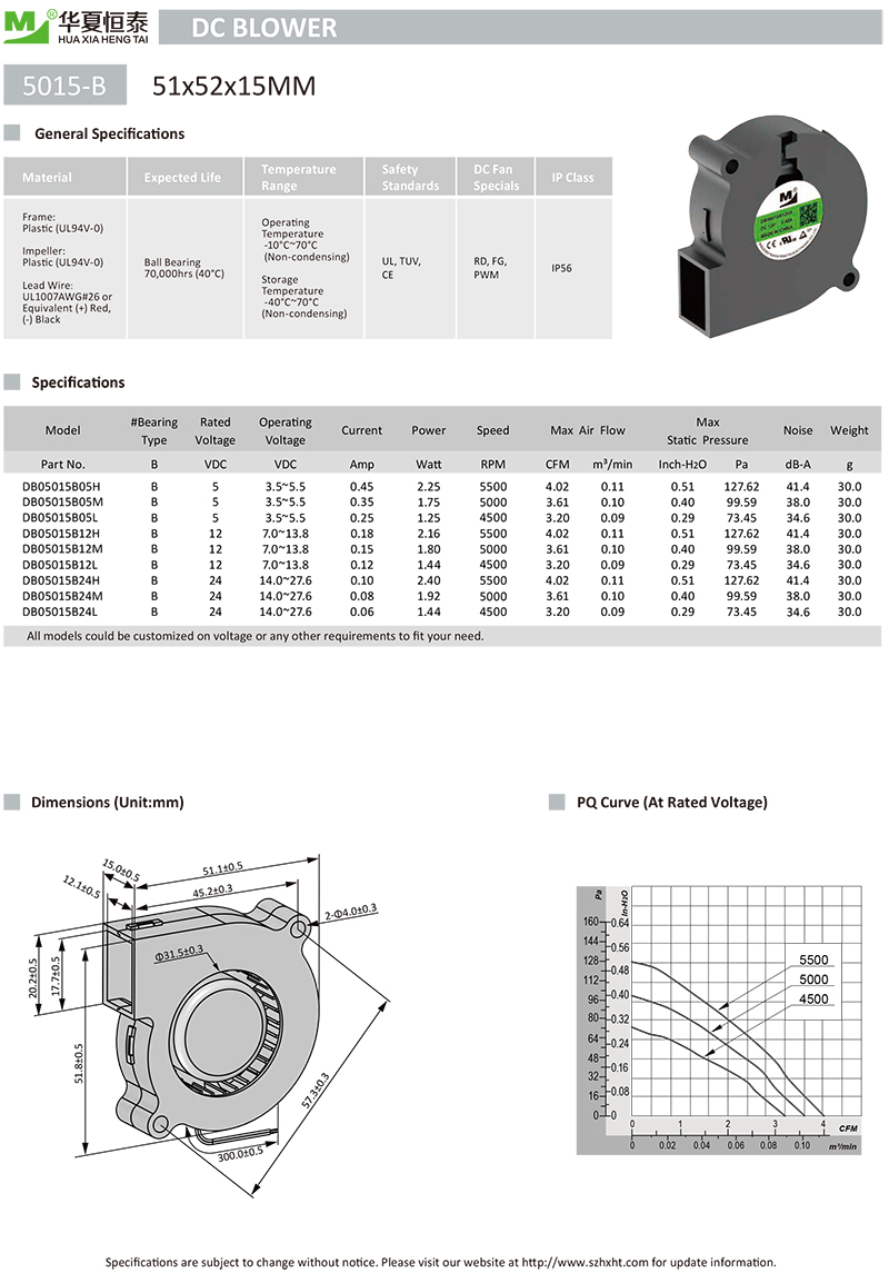 5015鼓風機 5015鼓風機